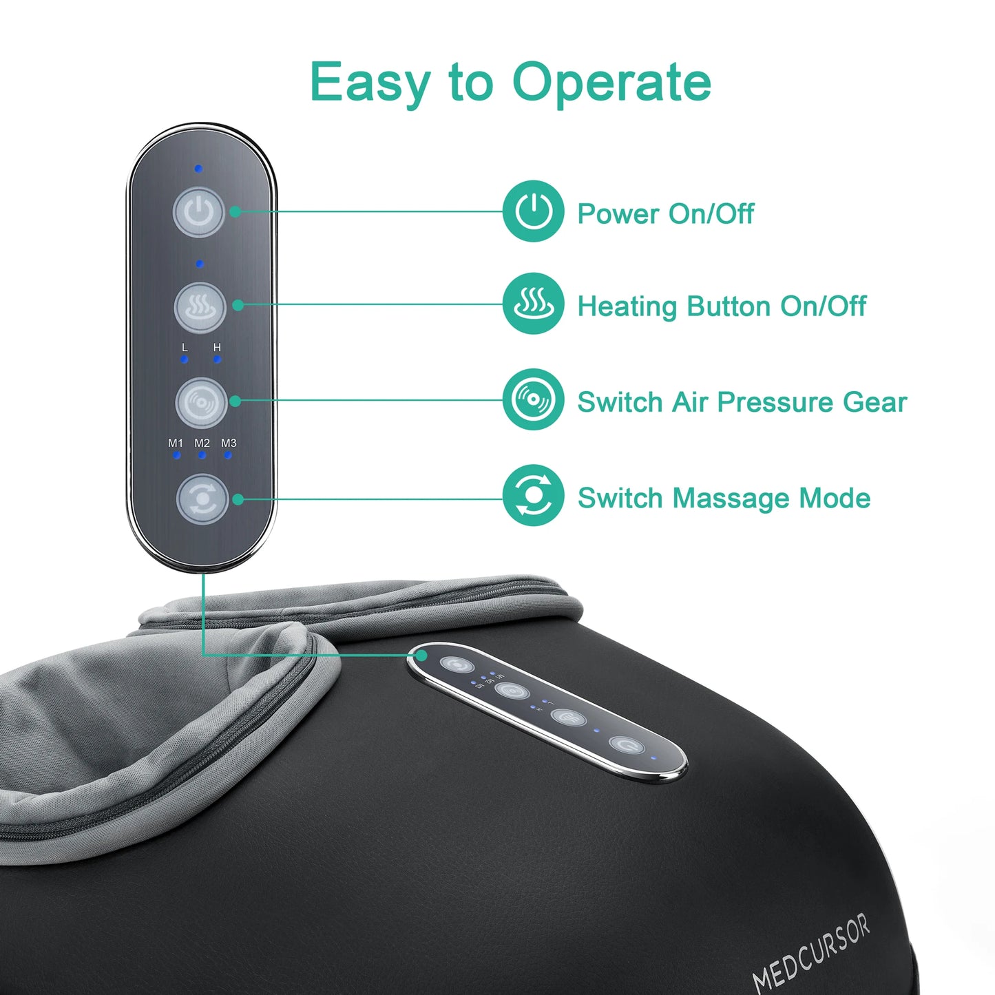 RelaxPoint™ Shiatsu Foot Massager with Heat