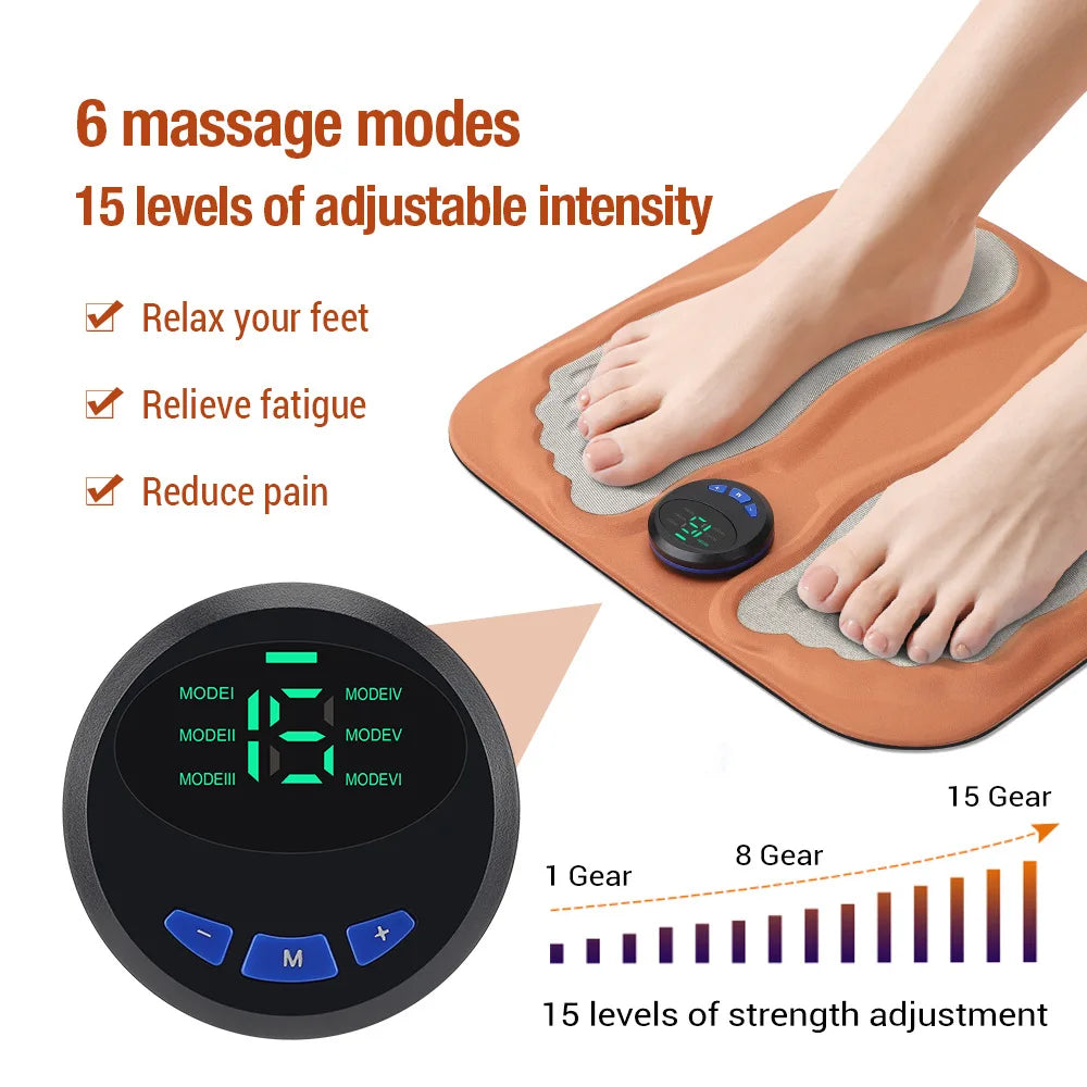 RelaxPoint™ 3D EMS Foot Massage Pad