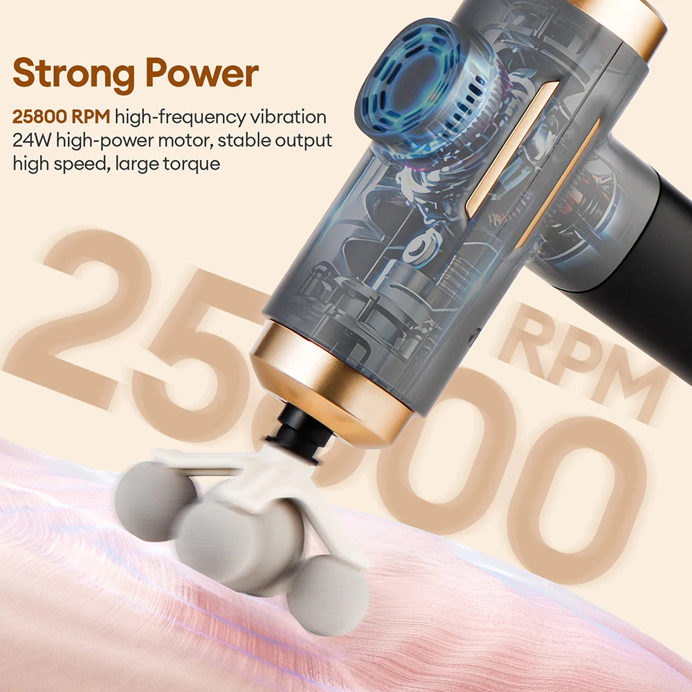 RelaxPoint™ 11-in-1 Pro Massage Gun