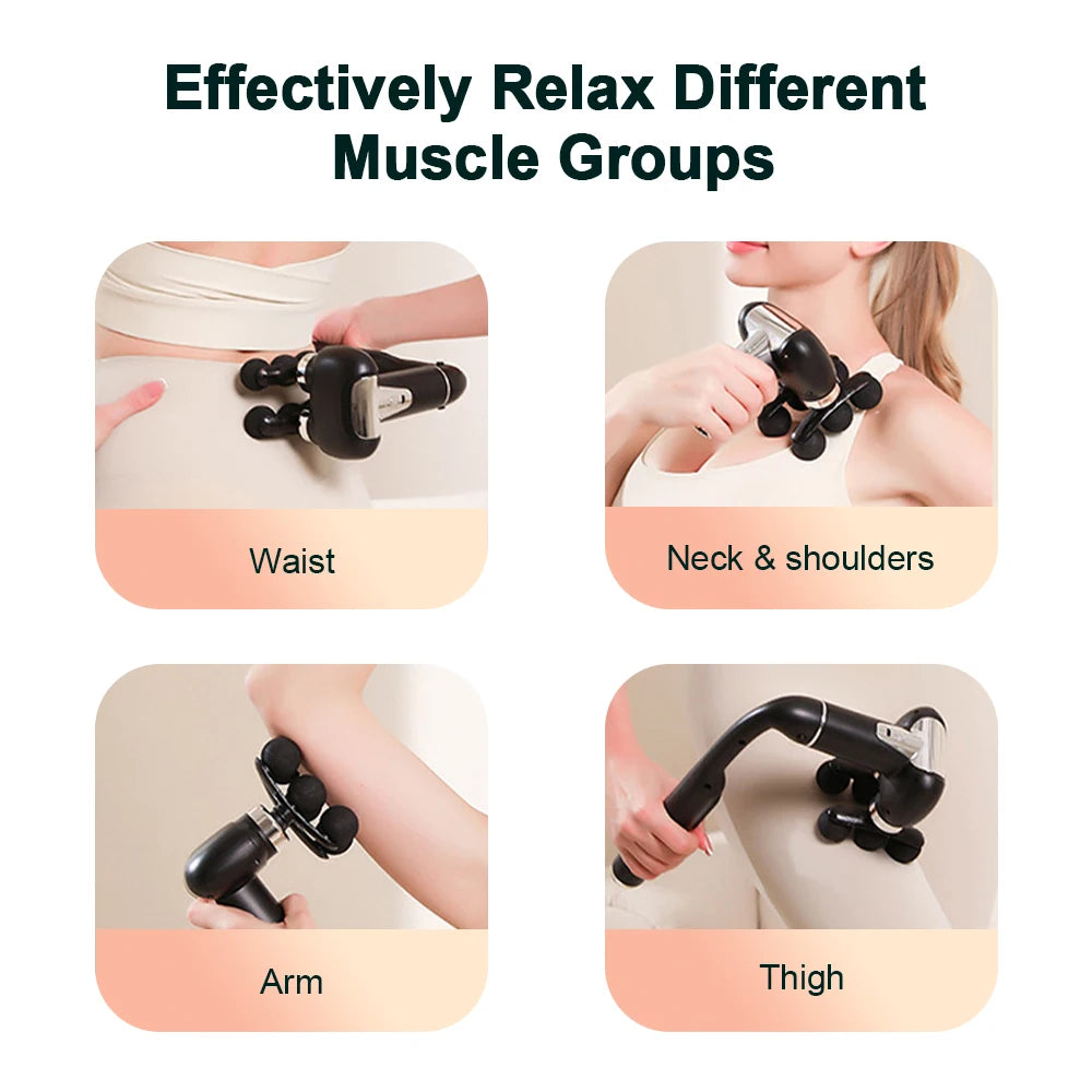 Relax Point™ Pro 6-Head Fascia Gun
