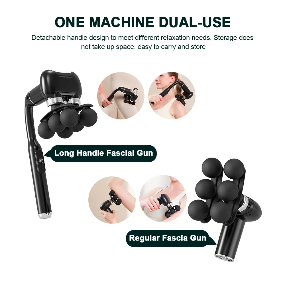 Relax Point™ Pro 6-Head Fascia Gun