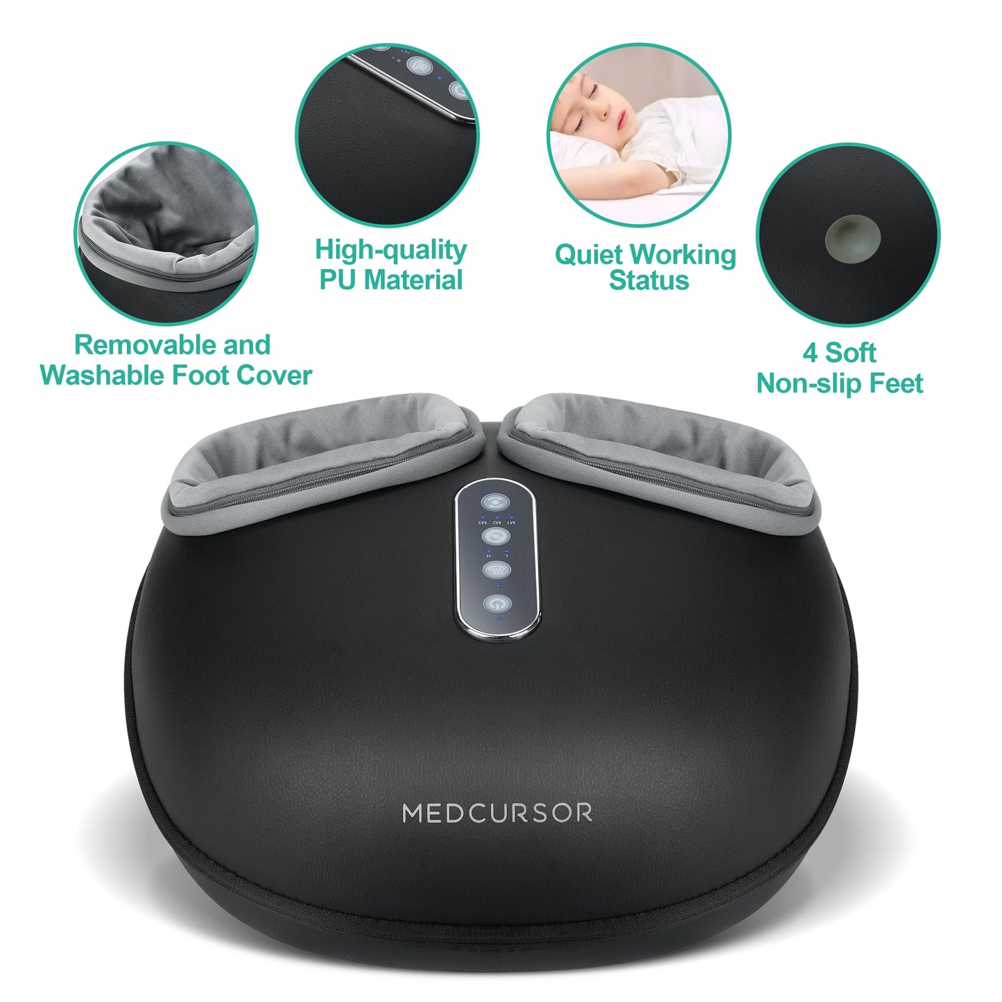 RelaxPoint™ Shiatsu Foot Massager with Heat