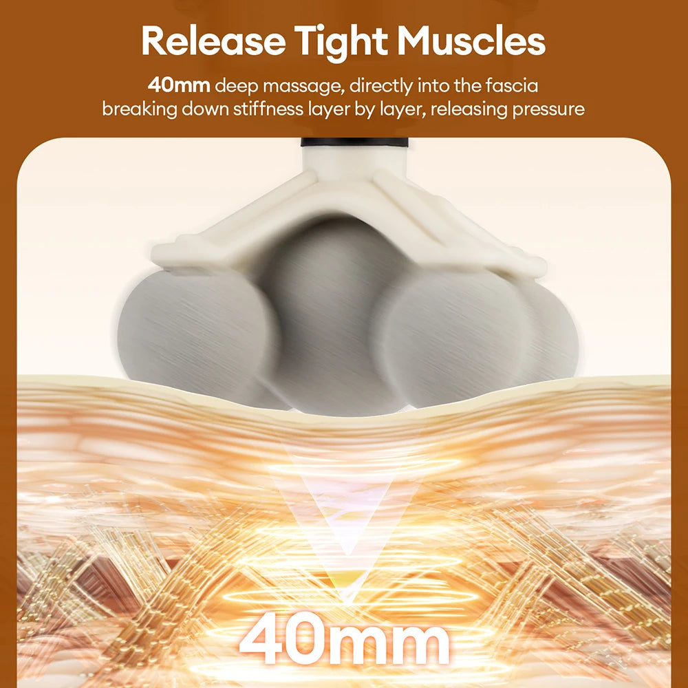 RelaxPoint™ 11-in-1 Pro Massage Gun