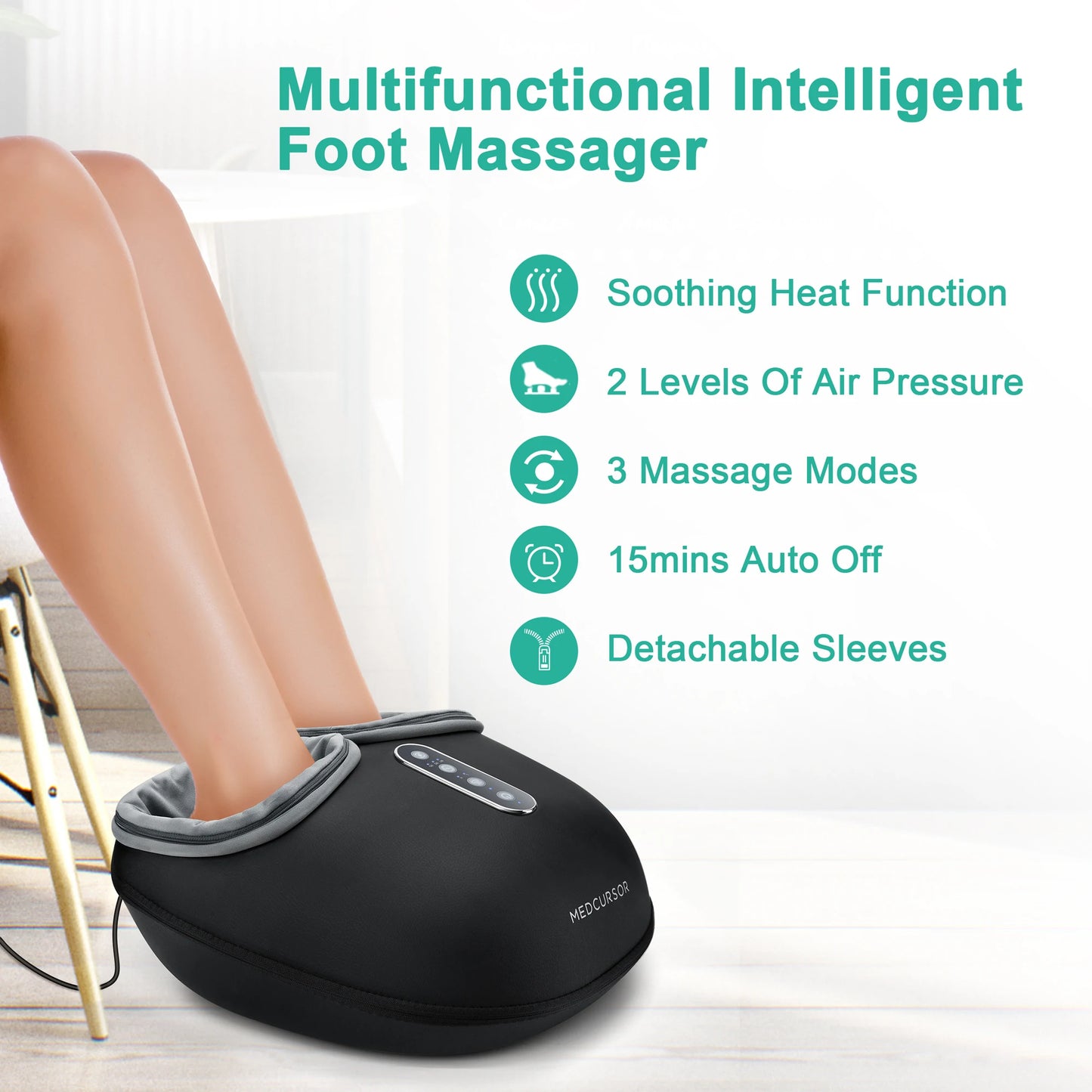 RelaxPoint™ Shiatsu Foot Massager with Heat