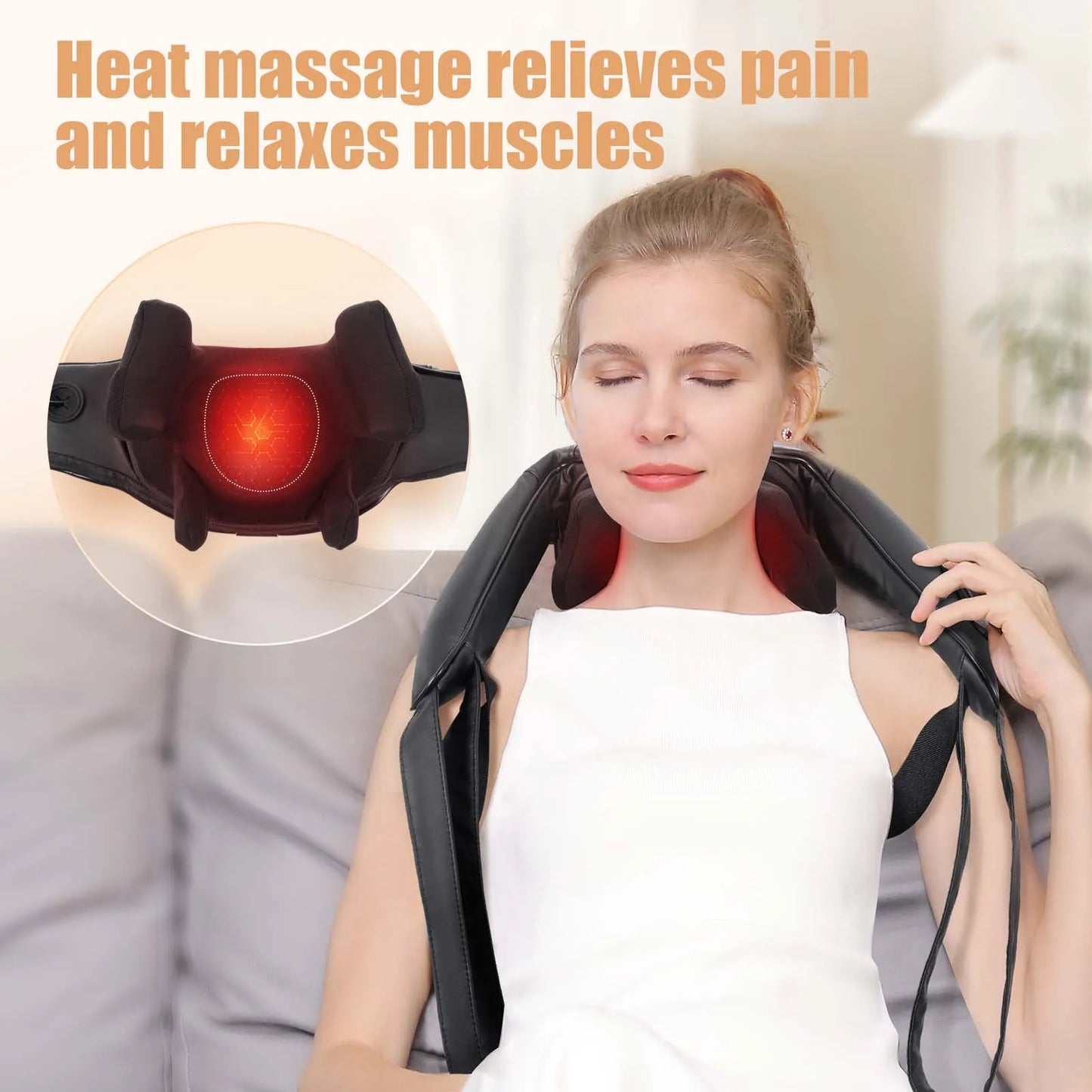 RelaxPoint™ DeepHeat Neck & Shoulder Massager