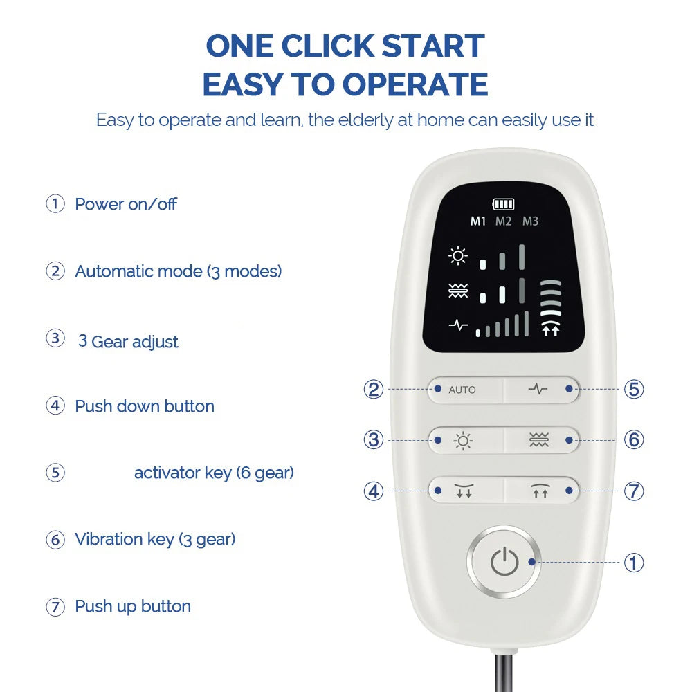 RelaxPoint™ Electric Lumbar Traction Massager